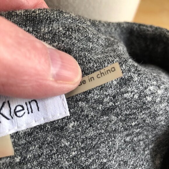 CALVIN KLEIN Cropped Moto Jacket - Gypsy Chic - Picture 11 of 11